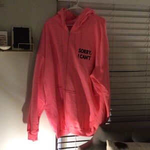 Port and Company Pink Utility Jacket